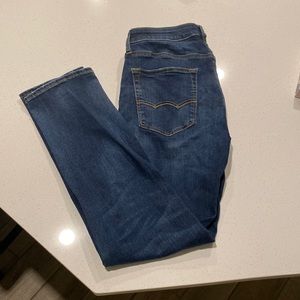 ✨ MENS AMERICAN EAGLE SLIM STRAIGHT JEANS 32 X 32 EXTREME FLEX